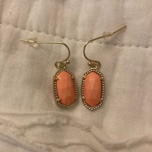 Kendra Scott Lee Earrings (light orange)